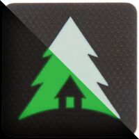 Патч Forest-Home Logo Black G10