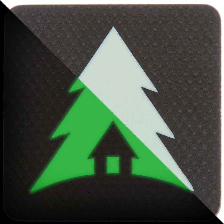 Патч Forest-Home Logo Black G10