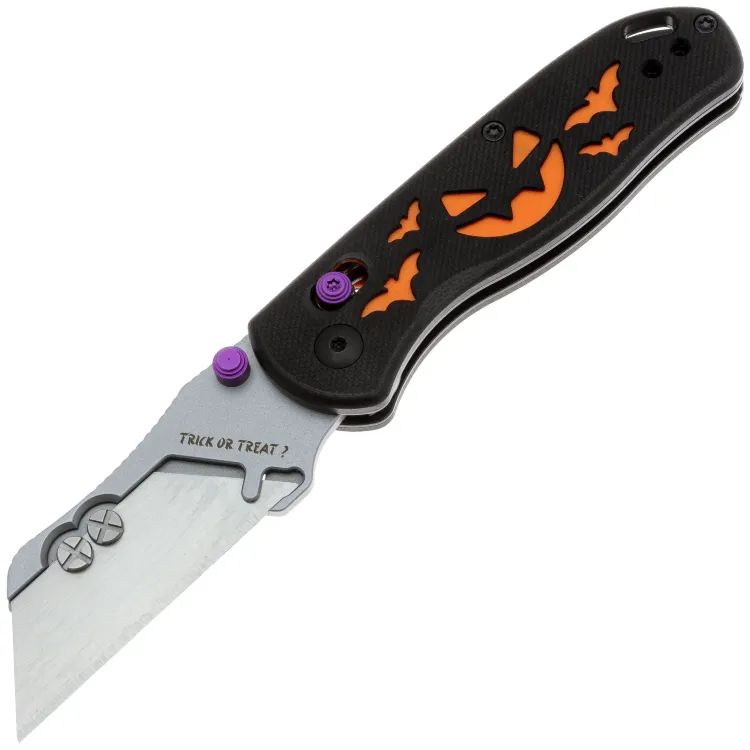 Нож Kizer Uti Bear 1 Halloween Edition сталь 50Cr15MoV рукоять G10