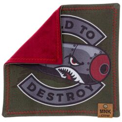 Хэнк (платок) MonkeyCREW Build to Destroy/Red 20*20см