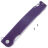 Нож Daggerr Ronin 2.0 Stonewash сталь D2 рукоять Purple G10