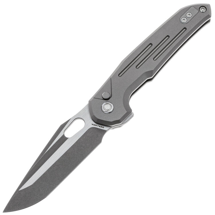 Нож Vosteed Thunderbird beadblast сталь Elmax рукоять Gray Titanium
