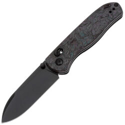 Нож Kizer Drop Bear сталь S35VN Black рукоять Medusa FatCarbon