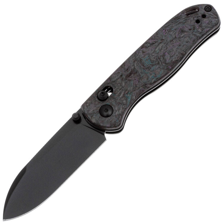 Нож Kizer Drop Bear сталь S35VN Black рукоять Medusa FatCarbon