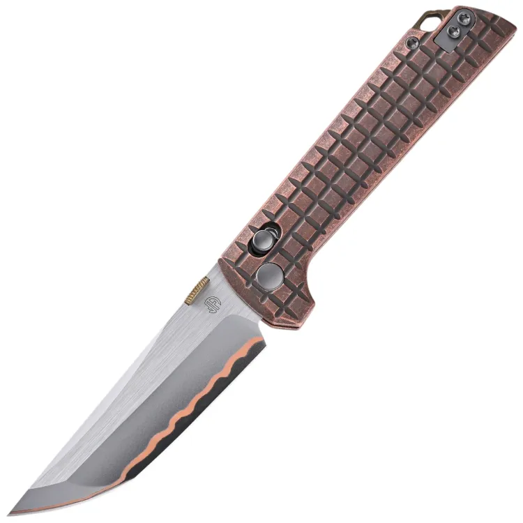 Нож North Mountain Blade Chop сталь 10Cr15MoV/5-Layer Copper Clad Steel рукоять Copper