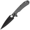 Нож Daggerr Arrow frame lock blackwash сталь D2 рукоять Gray Stainless steel