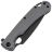 Нож Daggerr Arrow frame lock blackwash сталь D2 рукоять Gray Stainless steel