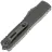 Нож Microtech Ultratech Ex Gen III ZBP Hellhound apocalyptic сталь M390MK рукоять Gray Aluminium