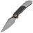 Нож Kansept Fenrir сталь Damascus рукоять Shred CF/Titanium