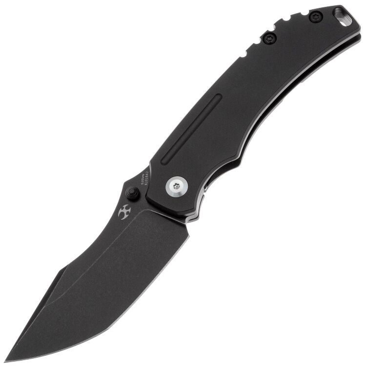 Нож Kansept Pelican EDC Tanto blackwash сталь S35VN рукоять Black Titanium