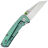 Нож Kansept Little Main Street stonewash сталь S35VN рукоять Green Titanium