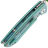 Нож Kansept Little Main Street stonewash сталь S35VN рукоять Green Titanium