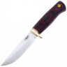 Нож Южный Крест Партнер Эксперт конвекс сталь N690 рукоять латунь/микарта красно-черная (303.5254)