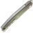 Нож Real Steel Serenity Liner-Lock beadblast  сталь N690 рукоять Green Micarta (7682GM)
