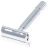 Бритвенный станок Boker Rasierhobel Butterfly Chrome рукоять металл (04BO214)