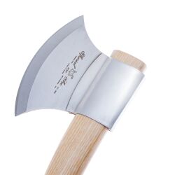 Топор FOX Scout Trekking Axe сталь 440 рукоять дерево Белый Сассафрас (682)