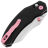 Нож Kizer Bulldog satin сталь 154CM рукоять Black Aluminium