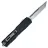 Нож Microtech Ultratech Gen IV Hellhound stonewash сталь M390MK рукоять Black Aluminium