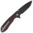 Нож CJRB Scoria PVD сталь AR-RPM9 рукоять Burgundy Micarta (J1920-BDRC)