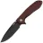 Нож CJRB Scoria PVD сталь AR-RPM9 рукоять Burgundy Micarta (J1920-BDRC)