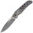 Нож WE Knife WE-Guthrie satin сталь 20CV рукоять Gray Ti/Nebula FatCarbon (WE23072B-3)