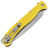 Нож Daggerr Vendetta DL serrated stonewash сталь 8Cr14MoV рукоять Yellow FRN