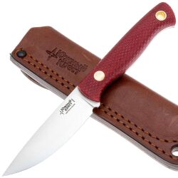 Нож Южный Крест Small конвекс сталь Elmax рукоять микарта красная (232.1457К)