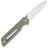 Нож QSP Parrot Satin сталь D2 рукоять Green Micarta (QS102-G)