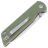 Нож QSP Parrot Satin сталь D2 рукоять Green Micarta (QS102-G)