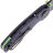 Нож Vosteed Shilin Cutter blackwash сталь Elmax рукоять Purple Aluminum