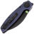 Нож Vosteed Shilin Cutter blackwash сталь Elmax рукоять Purple Aluminum