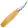 Нож Mora 120 Wood Carving сталь углеродистая рукоять дерево (106-1600)