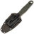 Нож Daggerr Combat blackwash сталь 8Cr14Mov рукоять Olive FRN