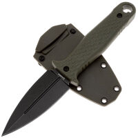 Нож Daggerr Combat blackwash сталь 8Cr14Mov рукоять Olive FRN
