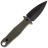 Нож Daggerr Combat blackwash сталь 8Cr14Mov рукоять Olive FRN