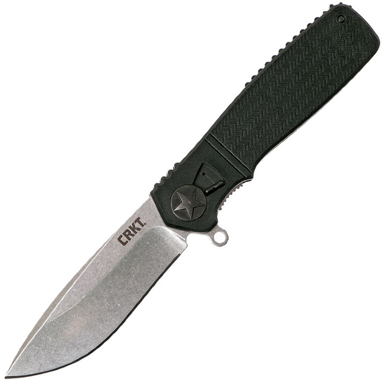Нож CRKT Homefront EDC Flipper сталь 1.4116 рук. GRN (K250KXP)