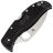 Нож Spyderco RockJumper Serrated сталь VG-10 рукоять Black FRN (C254SBK)