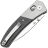 Нож Kansept Dako stonewash сталь S35VN рукоять Ti/Shred Carbon Fiber