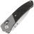 Нож Kansept Dako stonewash сталь S35VN рукоять Ti/Shred Carbon Fiber
