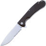 Нож Daggerr Wocket DL stonewash serrated сталь 8Cr14MoV рукоять Black FRN