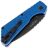 Нож Pro-Tech/Strider PT+ DLC сталь Cruwear рукоять Gridlock Battleworn Blue Aluminum