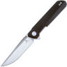 Нож Bestechman Dundee satin/stonewash сталь D2 рукоять Black G10 (BMK01A)