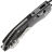 Нож Microtech Stitch Ram-Lok black сталь M390MK рукоять Black Aluminium (169RL-1FL)