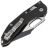 Нож Microtech Stitch Ram-Lok black сталь M390MK рукоять Black Aluminium (169RL-1FL)