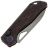 Нож Kunwu Pulsar XL DLC сталь Elmax рукоять Black/Red G-Mascus