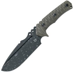 Нож FOX Uro acidwash сталь Niolox рукоять OD Green Micarta (FX-623 ODA)