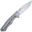 Нож Bestech Keen II Satin/Stonewash сталь S35VN рукоять Carbon Fiber/Gray Ti (BT2301A)