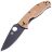 Нож Spyderco Tenacious LTW Black сталь 8Cr13MoV рукоять Tan FRN (C122PTNBK)