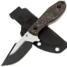 Нож Kansept Tiny Dancer blackwash/satin сталь S35VN рукоять Copper Carbon Fiber