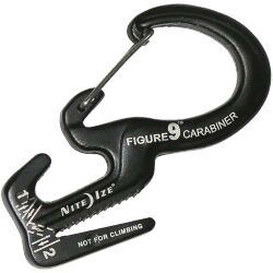 Крепление для веревки Nite Ize Figure 9 Small Black (C9S-02-01)